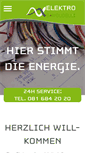 Mobile Screenshot of elektro-savoldelli.ch